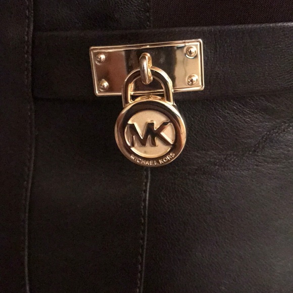 Michael kors hamilton tall boot. Dark chocolate. - Picture 3 of 4